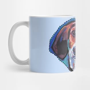 Treeing Walker COONHOUND Dog Bright colorful pop dog art Mug